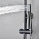 Στήλη Ντουζ 2 Εξόδων IMEX LINE BDD038/BGM Black Gun Metal Στήλη Ντουζ 2 Εξόδων IMEX LINE BDD038/BGM Black Gun Metal